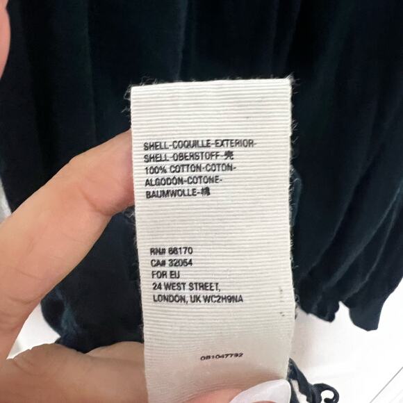 Free People Emerald Button Down Shirt Large - Picture 4 of 5